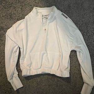 Gymshark White Crop Jacket